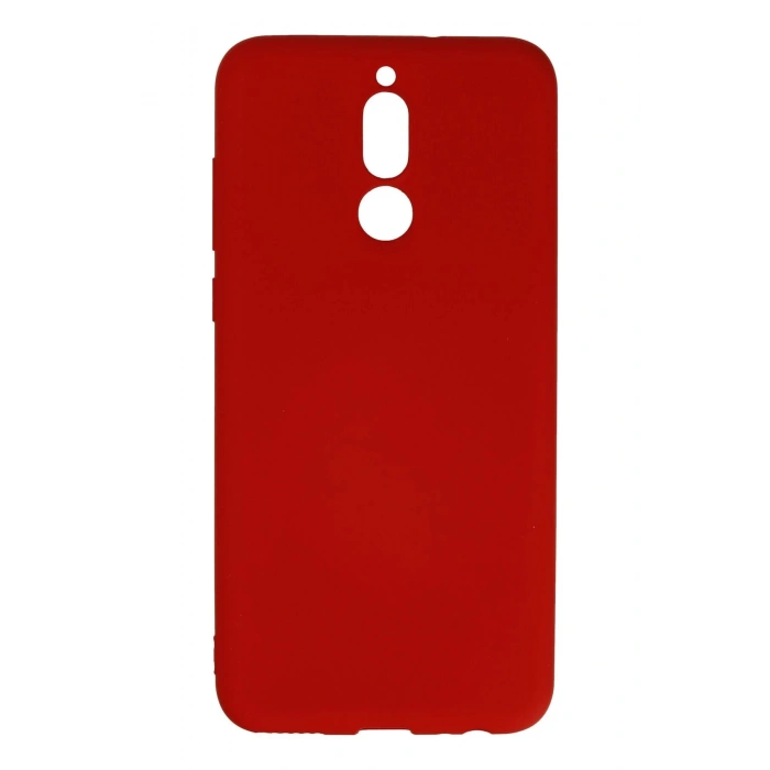 HarmonyAura  Huawei Mate 10 Lite Kılıf Nano Içi Kadife Silikon - Kırmızı