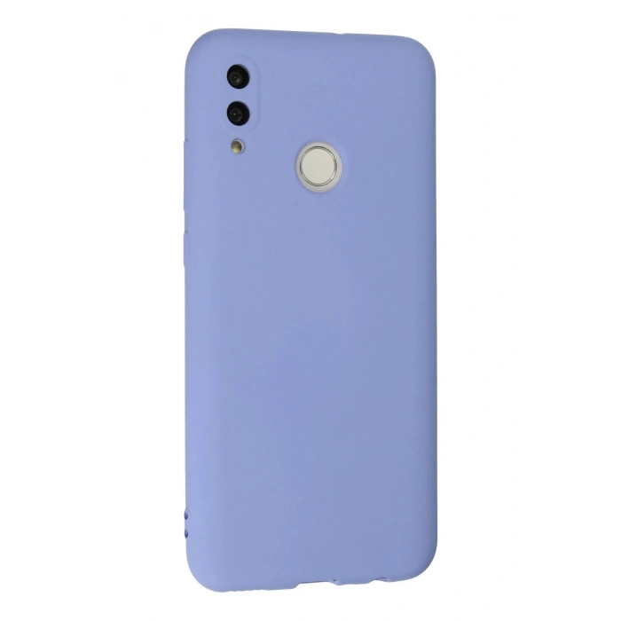 HarmonyAura  Huawei P Smart 2019 Kılıf Nano Içi Kadife Silikon - Lila