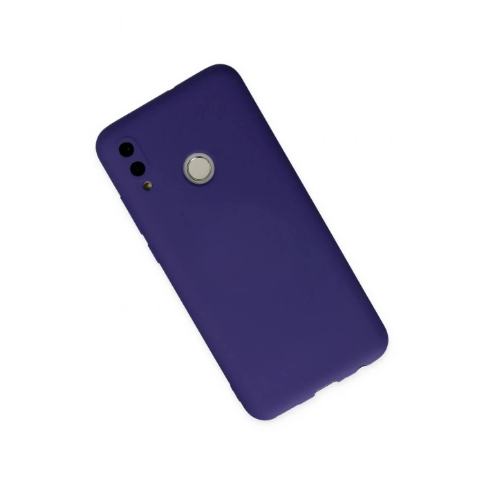 HarmonyAura  Huawei P Smart 2019 Kılıf Nano Içi Kadife Silikon - Mor