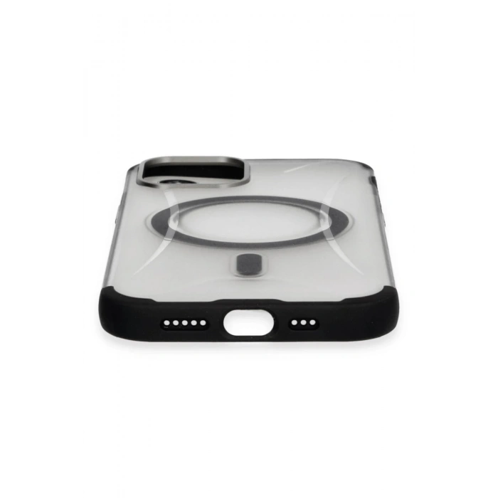 HarmonyAura iPhone 11 Hilton Magsafe Kapak - Siyah