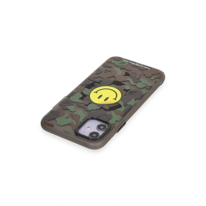 HarmonyAura  Iphone 11 Kılıf Apollo Magneticsafe Desenli Kapak - Apollo Siyah - 4