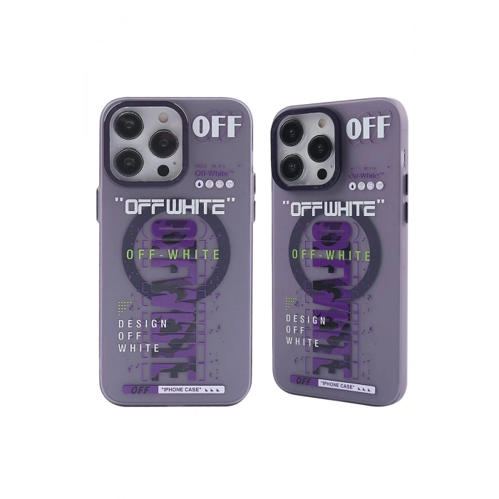 HarmonyAura  Iphone 13 Pro Kılıf Apollo Magneticsafe Desenli Kapak - Apollo Mor - 3