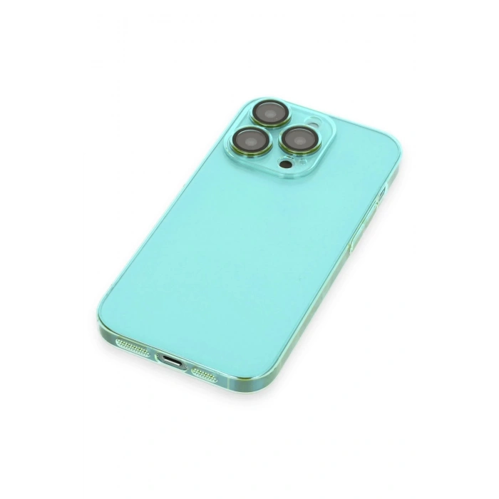 HarmonyAura  Iphone 13 Pro Kılıf Armada Lensli Kapak - Yeşil