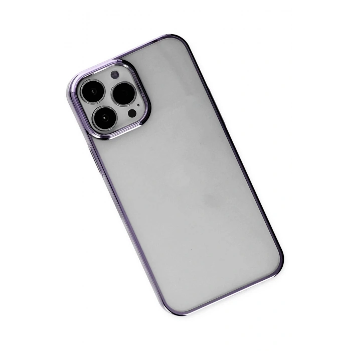 HarmonyAura  Iphone 13 Pro Kılıf Element Silikon - Mor