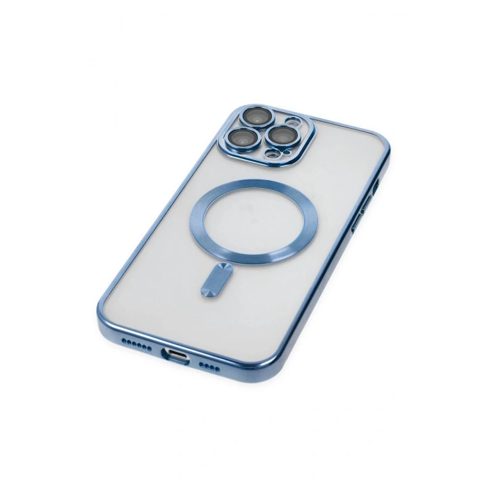 HarmonyAura  Iphone 13 Pro Kılıf Kross Magneticsafe Kapak - Sierra Blue