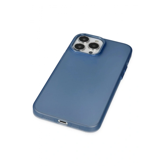 HarmonyAura  Iphone 13 Pro Kılıf Modos Metal Kapak - Lacivert