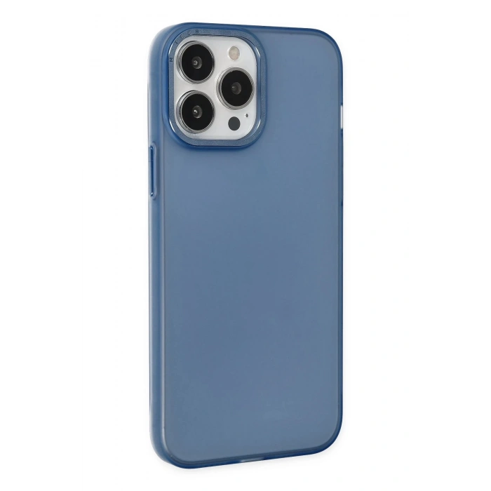 HarmonyAura  Iphone 13 Pro Kılıf Modos Metal Kapak - Lacivert