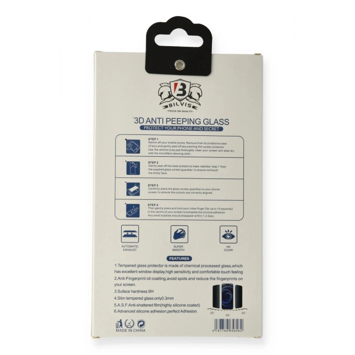 HarmonyAura  Iphone 13 Pro Max Bilvis Hayalet Cam Ekran Koruyucu