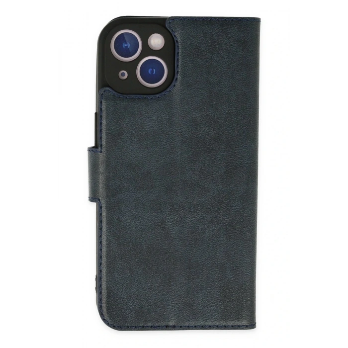 HarmonyAura  Iphone 14 Plus Kılıf Trend S Plus Kapaklı Kılıf - Lacivert