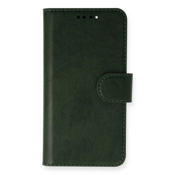 HarmonyAura  Iphone 14 Plus Kılıf Trend S Plus Kapaklı Kılıf - Yeşil