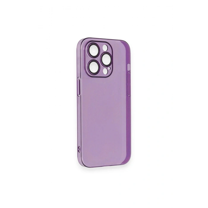 HarmonyAura  Iphone 14 Pro Kılıf Armada Lensli Kapak - Derin Mor