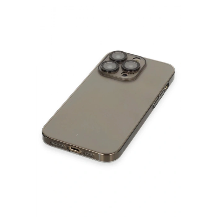 HarmonyAura  Iphone 14 Pro Kılıf Armada Lensli Kapak - Siyah