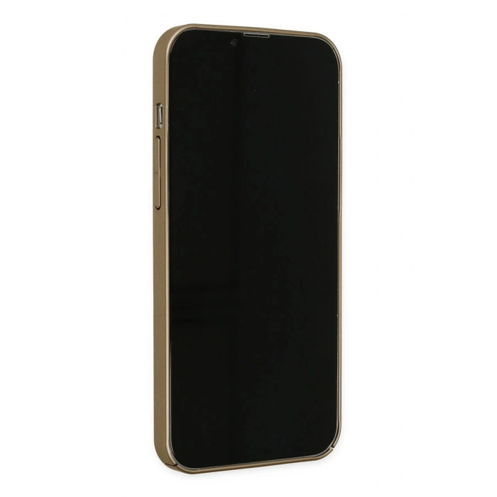 HarmonyAura  Iphone 14 Pro Max Kılıf Jack Magneticsafe Lens Silikon - Gold