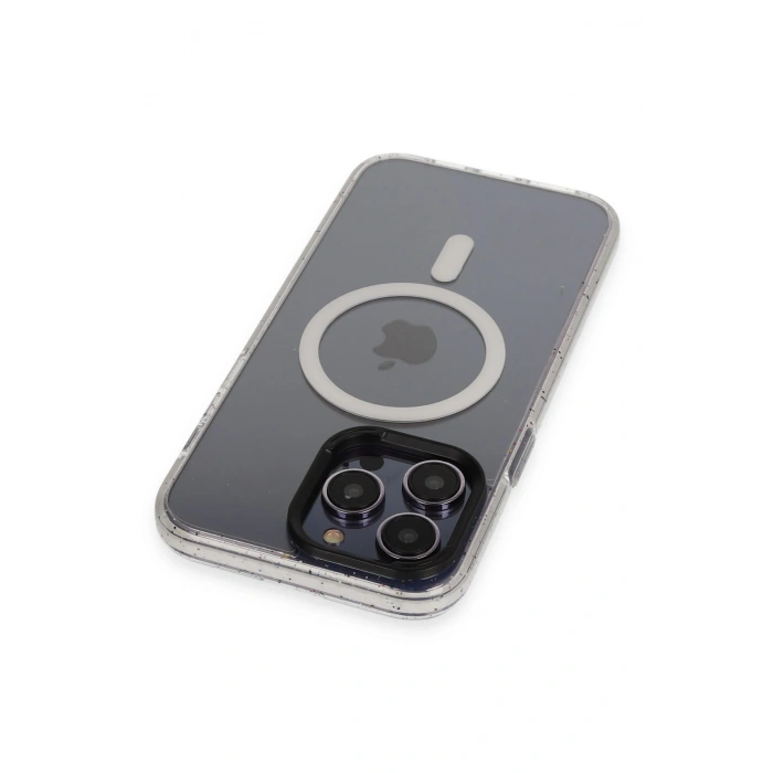 HarmonyAura iPhone 14 Pro Max Kılıf Tigra Magsafe Kapak - Beyaz