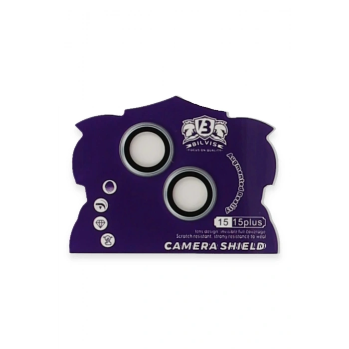 HarmonyAura  Iphone 15 Bilvis Titan Kamera Lens - Sierra Blue