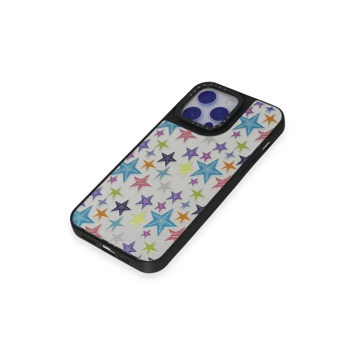 HarmonyAura  Iphone 15 Pro Kılıf Mirror Desenli Kapak - Mirror - 18