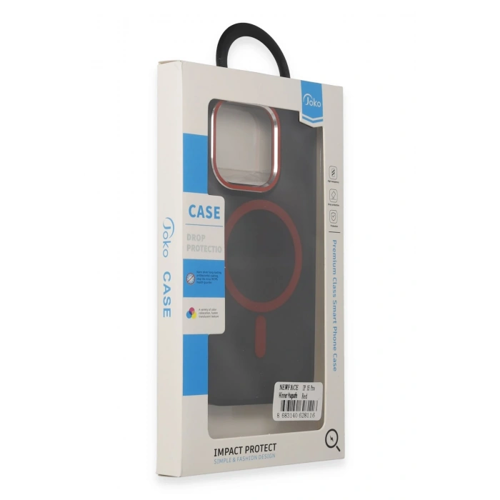 HarmonyAura iPhone 15 Pro Max Winner Magsafe Kapak - Kırmızı