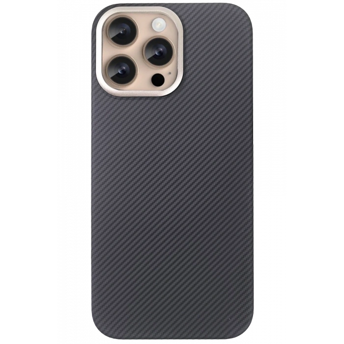 HarmonyAura iPhone 16 Pro Besa Magsafe Kapak - Siyah