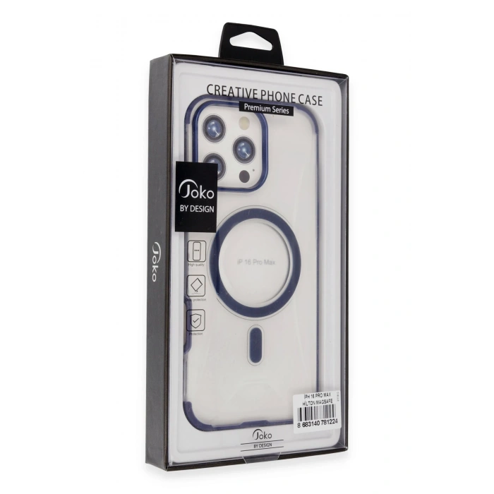 HarmonyAura iPhone 16 Pro Max Hilton Magsafe Kapak - Siyah