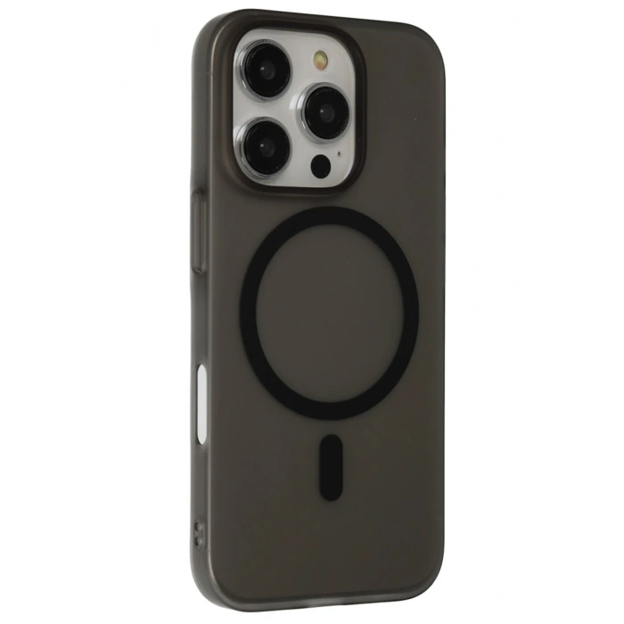 HarmonyAura iPhone 16 Pro Max Tuna PC Slim Magsafe Kapak - Siyah