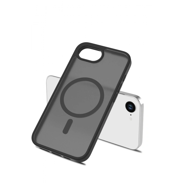 HarmonyAura iPhone 16E Jota Magsafe Kapak - Lacivert