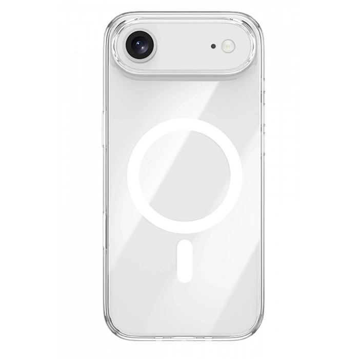 HarmonyAura iPhone 17 Air Kılıf Pc Real Magsafe Kapak - Şeffaf