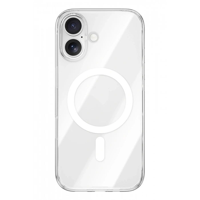 HarmonyAura iPhone 17 Kılıf Pc Real Magsafe Kapak - Şeffaf