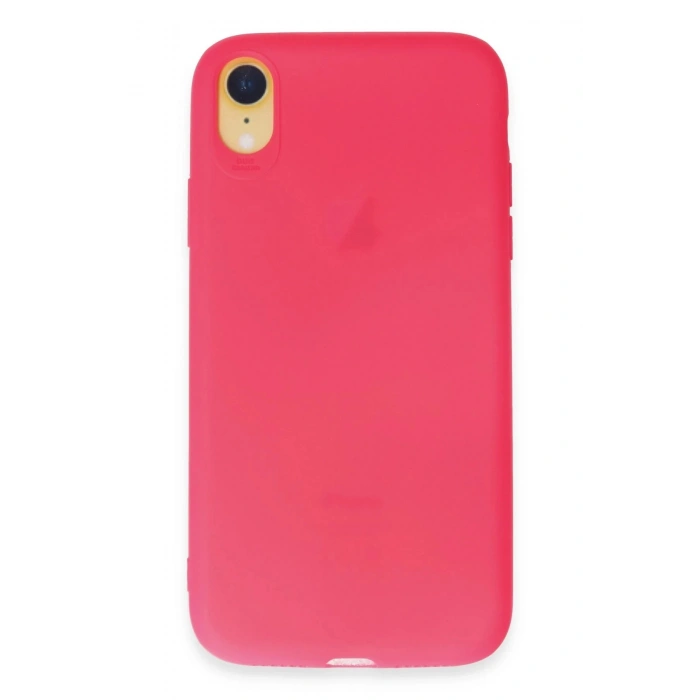 HarmonyAura  Iphone Xr Kılıf First Silikon - Pembe