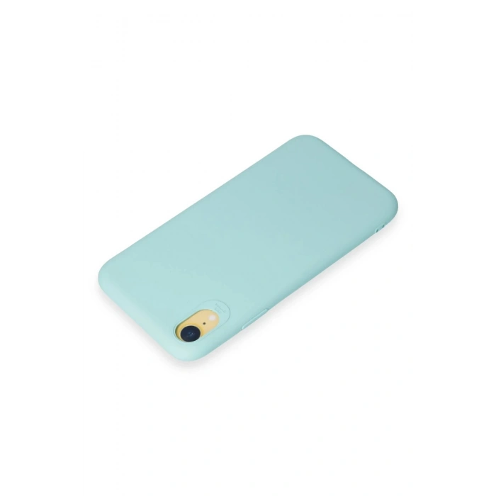HarmonyAura  Iphone Xr Kılıf First Silikon - Turkuaz