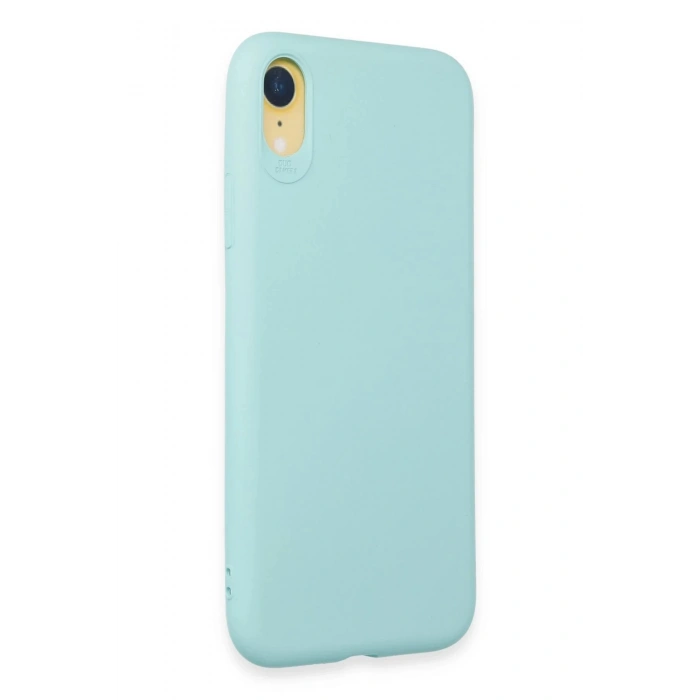 HarmonyAura  Iphone Xr Kılıf First Silikon - Turkuaz