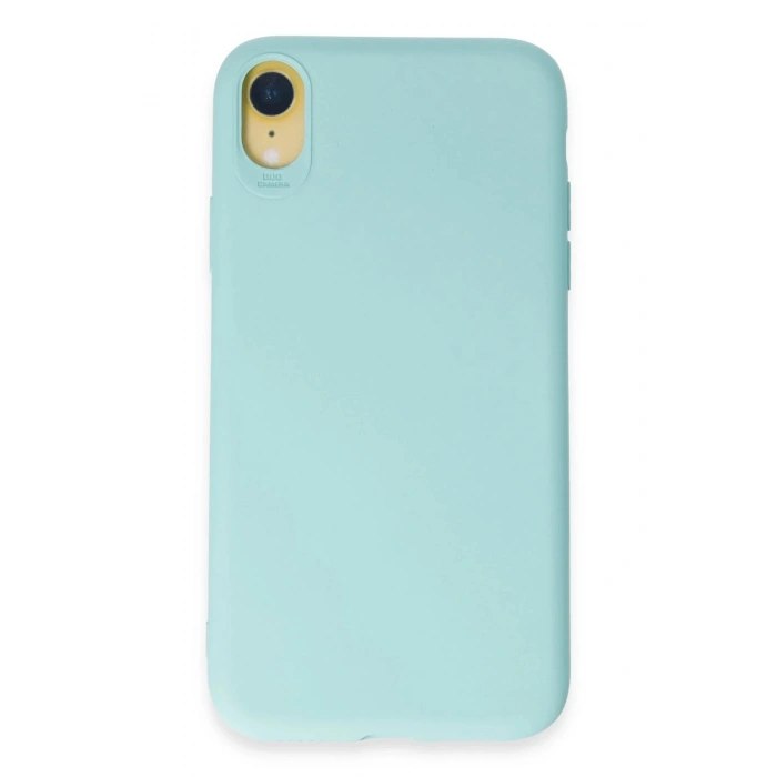 HarmonyAura  Iphone Xr Kılıf First Silikon - Turkuaz