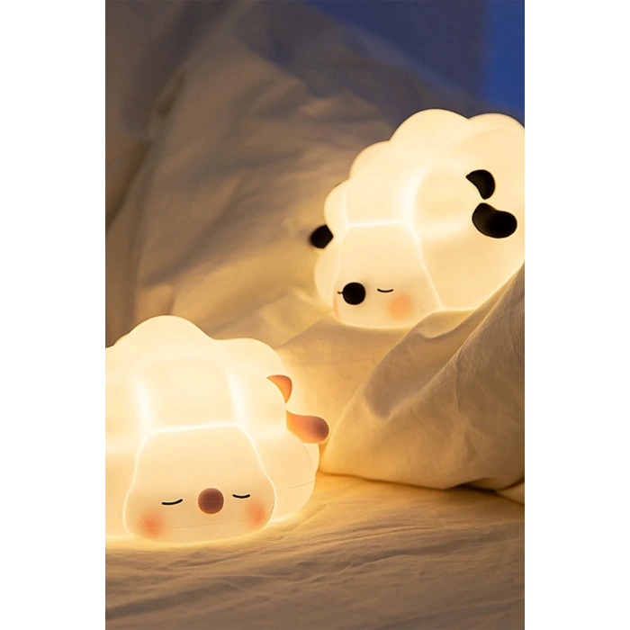 HarmonyAura  K1156 Dekoratif Gece Lambası Kuzu