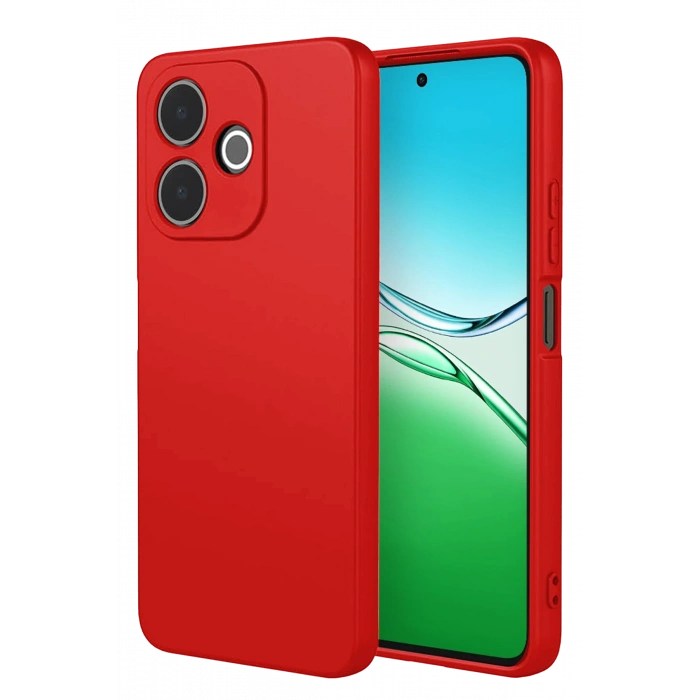 HarmonyAura Oppo A5 Pro 4G First Silikon - Kırmızı