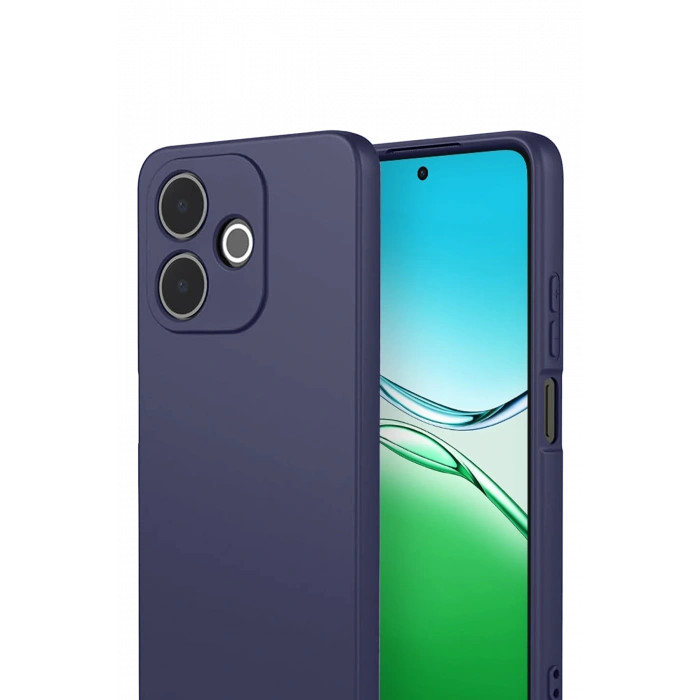 HarmonyAura Oppo A5 Pro 4G First Silikon - Lacivert