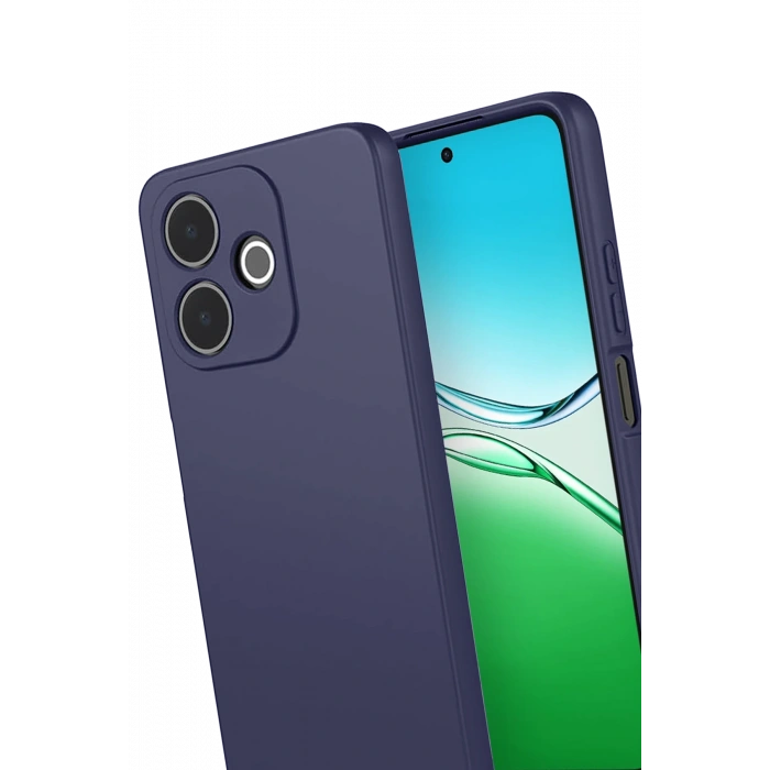 HarmonyAura Oppo A5 Pro 4G First Silikon - Lacivert