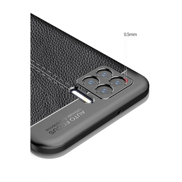 HarmonyAura  Oppo A73 Kılıf Auto Focus Kapak - Lacivert