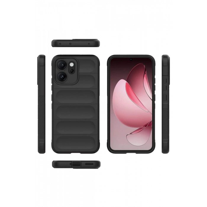 HarmonyAura Oppo Reno 14F Optimum Silikon - Siyah