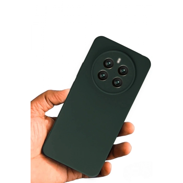 HarmonyAura  Realme 12 Pro Kılıf First Silikon - Mavi