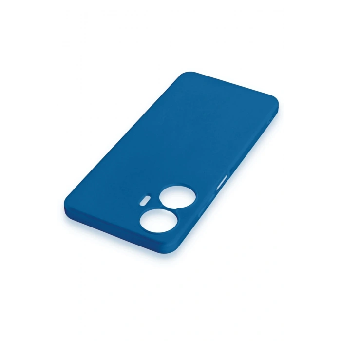 HarmonyAura  Realme C55 Kılıf First Silikon - Mavi