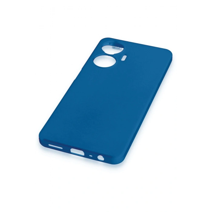 HarmonyAura  Realme C55 Kılıf First Silikon - Mavi