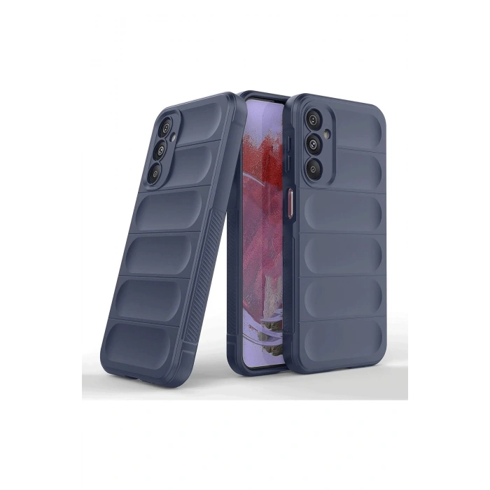 HarmonyAura  Samsung A36 Kılıf Optimum Silikon - Lacivert