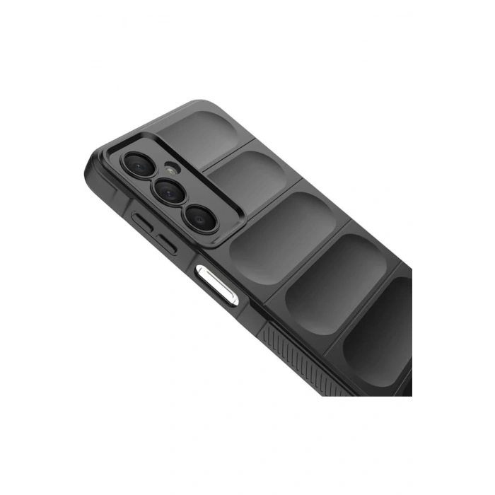 HarmonyAura  Samsung A36 Kılıf Optimum Silikon - Siyah