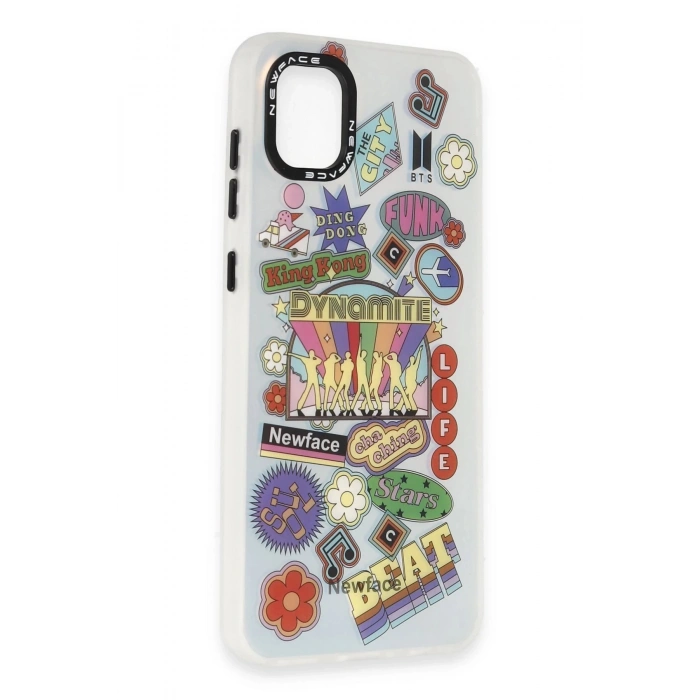 HarmonyAura  Samsung Galaxy A04 Kılıf Estoril Desenli Kapak - Estoril - 14