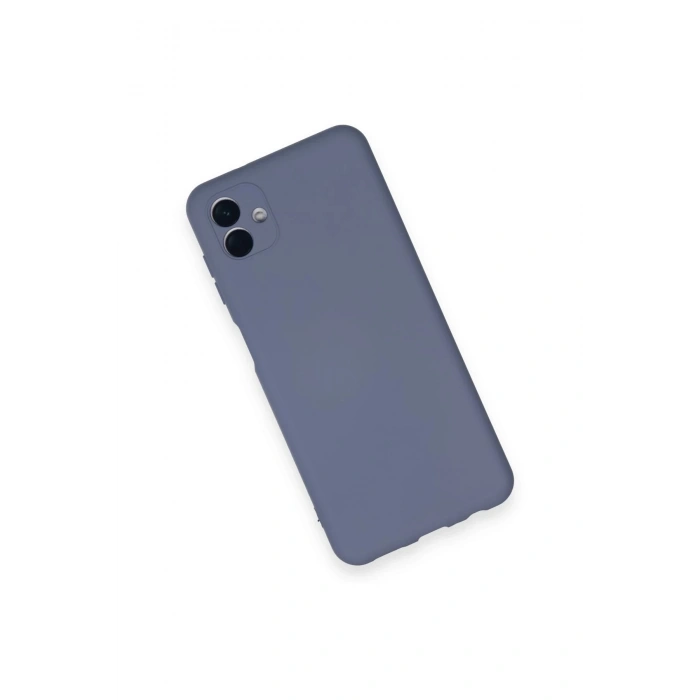HarmonyAura  Samsung Galaxy A04 Kılıf Nano Içi Kadife Silikon - Gri