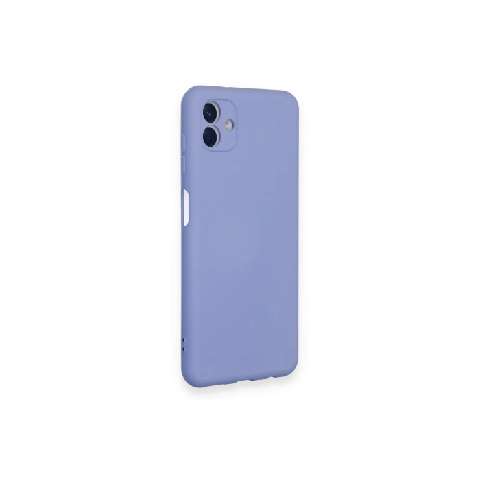 HarmonyAura  Samsung Galaxy A04 Kılıf Nano Içi Kadife Silikon - Lila