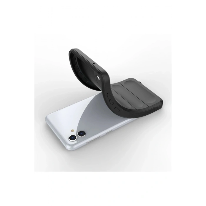 HarmonyAura  Samsung Galaxy A04 Kılıf Optimum Silikon - Siyah