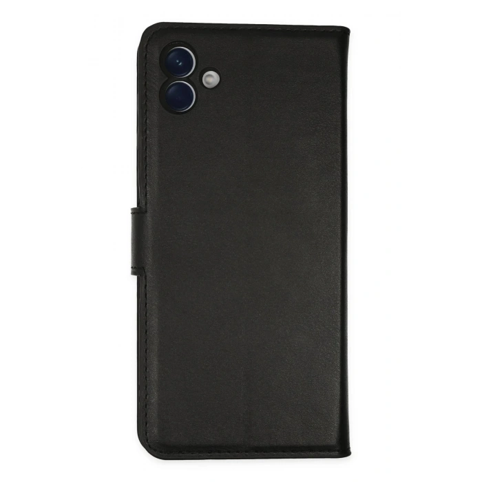 HarmonyAura  Samsung Galaxy A04 Kılıf Trend S Plus Kapaklı Kılıf - Siyah