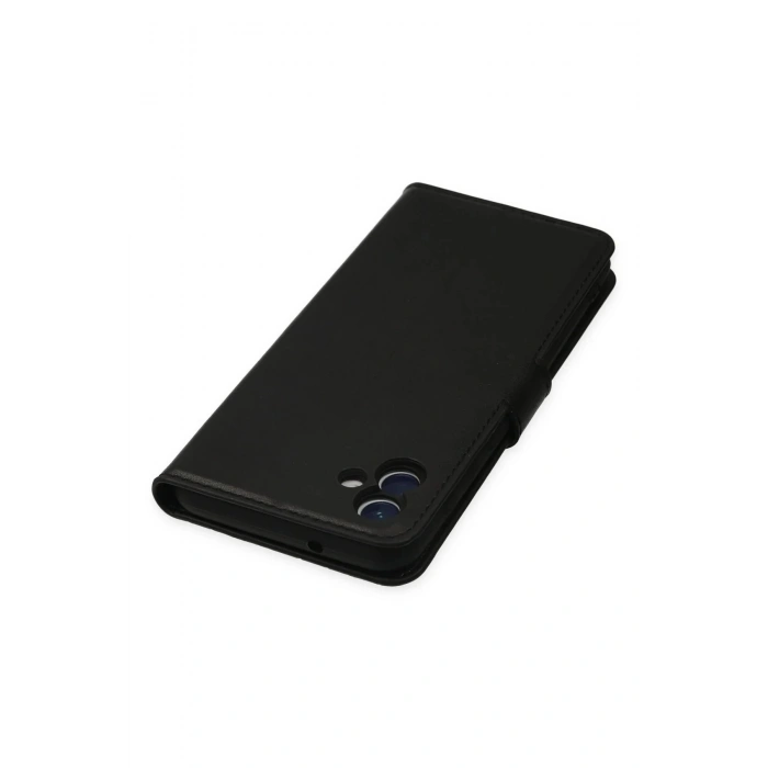 HarmonyAura  Samsung Galaxy A04 Kılıf Trend S Plus Kapaklı Kılıf - Siyah