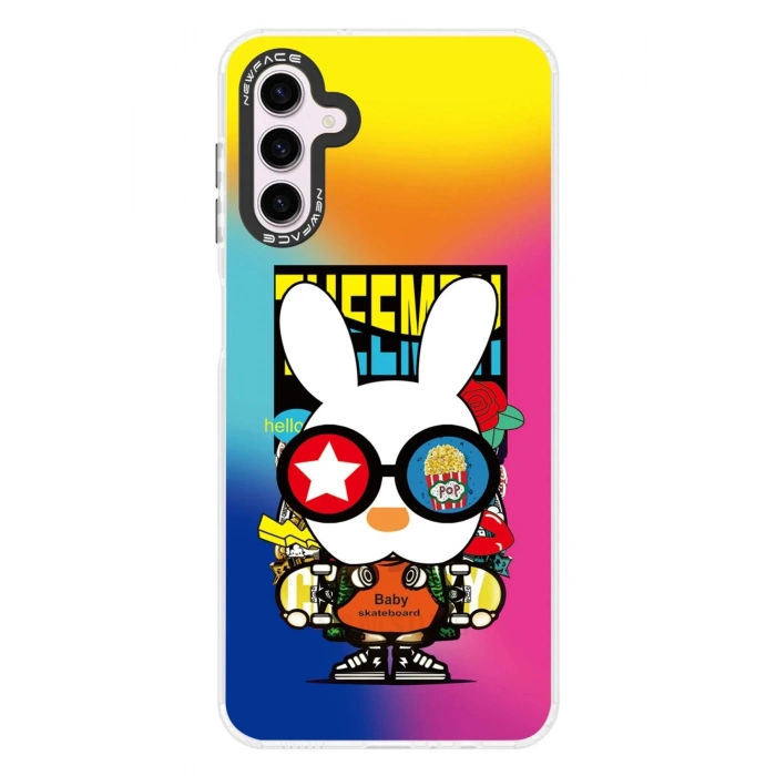 HarmonyAura  Samsung Galaxy A04s Kılıf Estoril Desenli Kapak - Estoril - 10