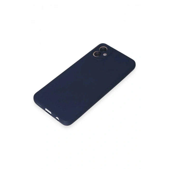 HarmonyAura  Samsung Galaxy A05 Kılıf First Silikon - Lacivert